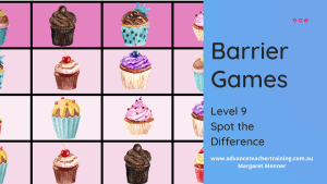 Barrier Games Level 9: Spot the Difference